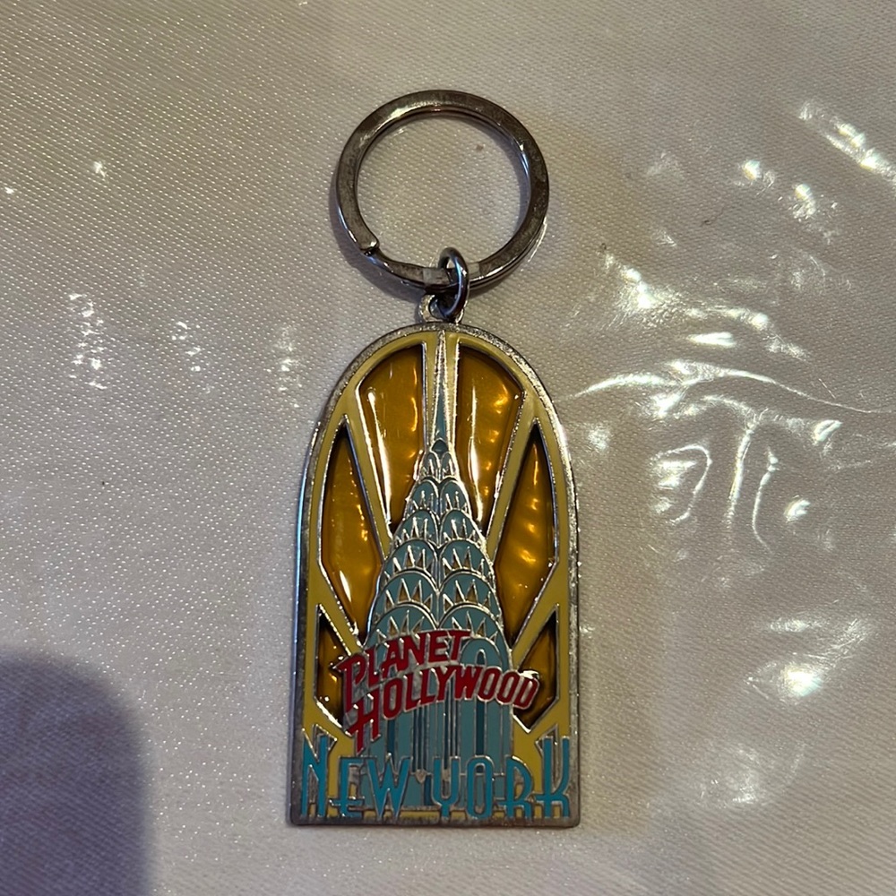 Planet Hollywood NYC keychain